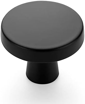 Ravinte 25-Piece Knobs Set 1-14 inch Matte Black Kitchen Cabinet Hardware Set