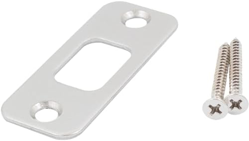 Stone HarborRound Corner Deadbolt Strike Plate