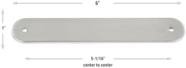 GlideRite 6 Rounded Backplate - Smooth Finish
