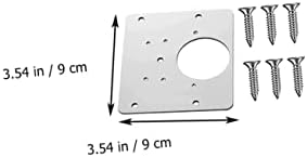 Sturdy Metal Hinge Repair Kit for Furniture