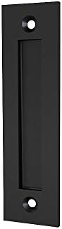 JUBEST 8-35 Finger Flush Pull Door Handle for slid doors Matte Black