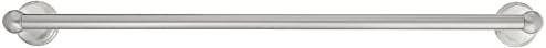 Durable Modern Towel Bar 24-inch Satin Nickel