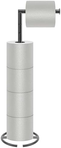 NearMoon Bath Toilet Paper Holder Stand - Modern Rust-Resistant