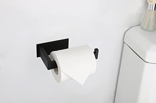 Vanloorry Matte Black Toilet Paper Holder