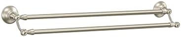 Moen Sage Collection Spot-Resistant Brushed Nickel Towel Bar for Bathroom Kitchen