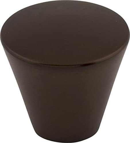 Top Knobs 1-116 Cone Knob Flat Black