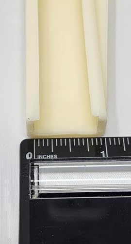 Kitchen Inventions One Pair Rear Drawer Track Back Plates Plastic White