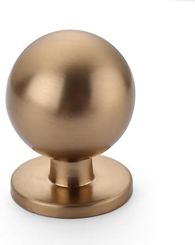 Asidrama 10-Pack Champagne Bronze Kitchen Cabinet Knobs