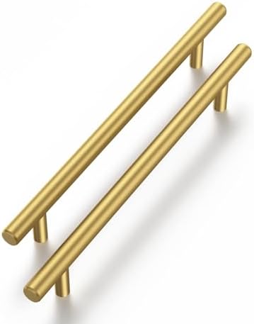 Haliwu 30-Pack Gold Cabinet Pulls with Brass Finish for Modern Home Decor