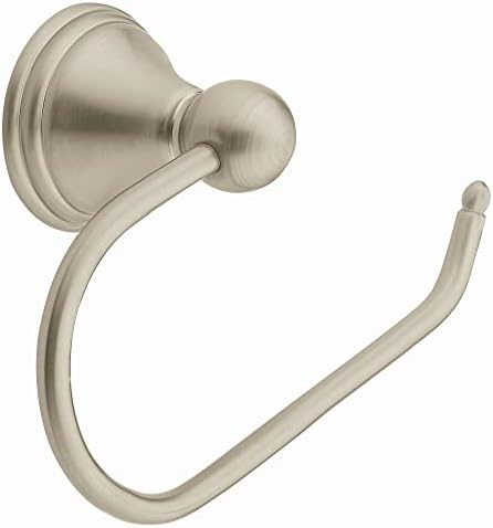 Moen Preston Collection Spot-Resist Wall-Mounted Toilet Paper Holder Brushed Nickel