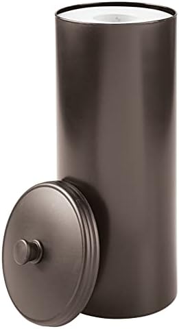 iDesign Kent Plastic Toilet Tissue Holder Stand 3 Rolls 65 x 155 Bronze