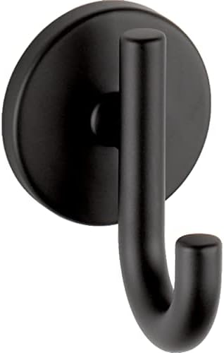 Bathroom Style Towel Hook Matte Black