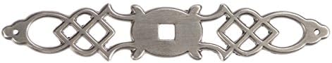 HickoryHardware P326-ST SilverStone Finish 5-12-Inch Manor House Back Plate