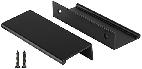 High-Quality 10-Pack Black Cabinet Pulls for Kitchen Bathroom Fixtures
