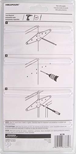 Durable 6 Heavy Duty Hinges for Doors Gates