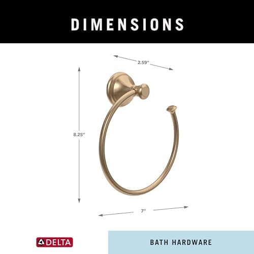 Stylish and elegant towel ring for your bathroom