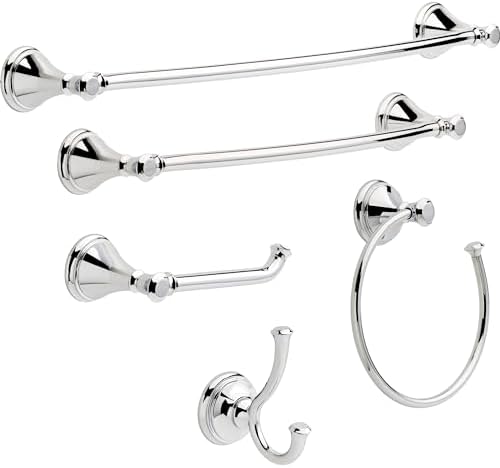 Delta 79735 Double Towel Hook Polished Chrome