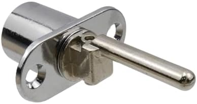 Bisbai 2-Piece Drawer Locks with Zinc Alloy Keys - Durable and Secure Desk Wardrobe Cabinets