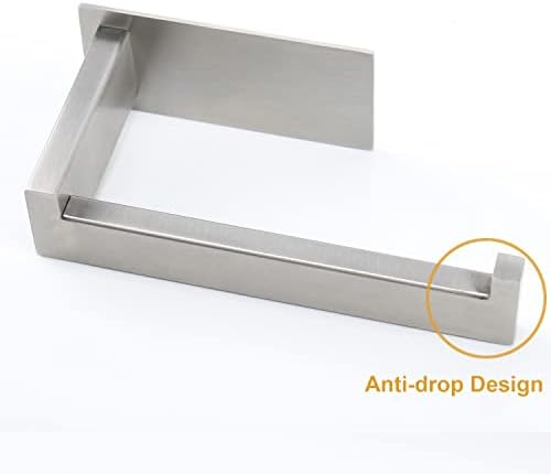 Rust-Resistant Stainless Steel Toiletpaper Holder Easy to Install