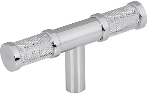 Top Knobs Burnham T-Knob 3-Inch Polished Chrome