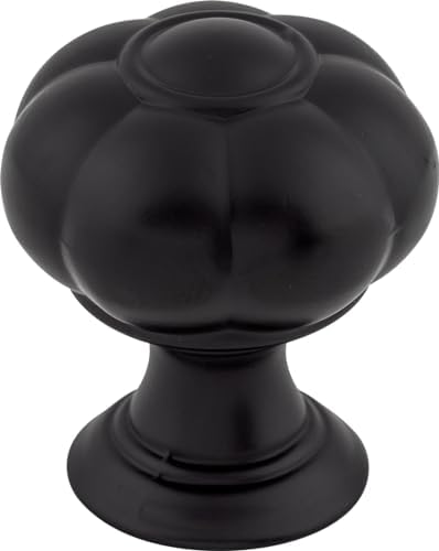 1 14 Flat Black cabinet knob by Top Knobs