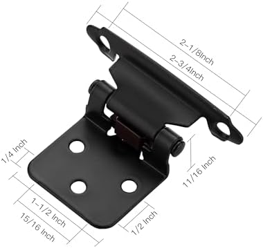Ravinte 60-Piece 12 Hinge Set