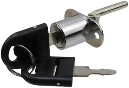 Bisbai 2-Piece Drawer Locks with Zinc Alloy Keys - Durable and Secure Desk Wardrobe Cabinets