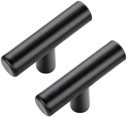 JOY DECOR 30-Piece Set of Cabinet Knobs Black for High-Traffic Areas