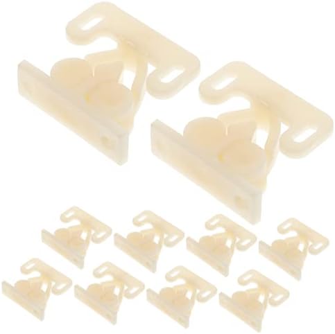 10-Piece Plastic Cabinet Door Buckle Trigger Set