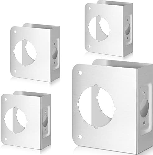 Lock Door Reinforcement Plate Set for Home Security