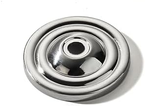 10-Piece Brushed Nickel Cabinet Knob Backplate Set