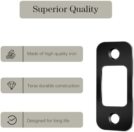 LLOUSSAK2-Pack Door Strike Plate