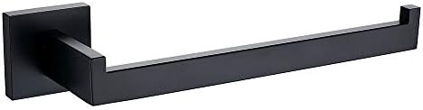 Tastos Premium Stainless Steel Hand Towel Holder - Matte Black