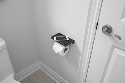 Sturdy Rust-Proof Toilet Paper Holder with Style