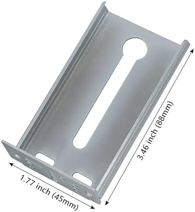 LONTAN Rear Mounting Brackets for Drawer Slide 2 Pairs