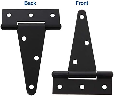 10-Pack 4 Inch Steel Hinges for sheds and gates