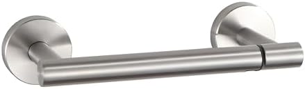 BVL Stainless Steel Toilet Paper Holder Brushed Nickel 304 Large Mega Roll