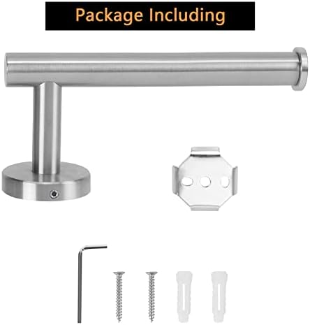 NearMoon Premium Stainless Steel Bath Holder 6-Inch Wall-Mounted Brushed Nickel