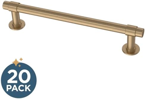 Franklin Brass Straight Bar Cabinet Pulls 5-116in 10Pack Bronze P29618Z-CZ-B