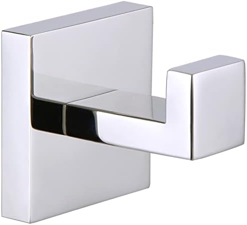 Angle Simple bath towel hook stainless steel chrome towel hook bathroom towel hook