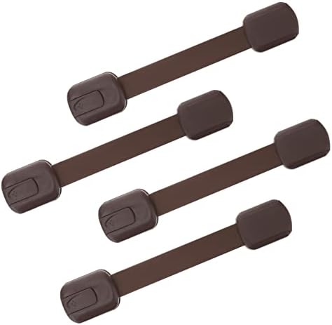 DOITOOL 4PCS Drawer Lock Kit - Safe Strong and Durable for Pantry Oven and Cabinet Drawers