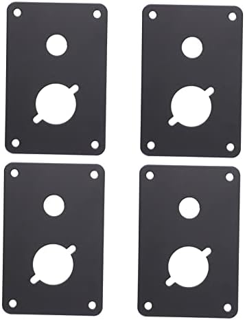 Instant Speaker Fix - 4-Piece Hinge Repair Plate Set for Home _audio Systems
