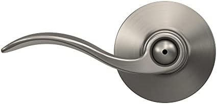 Schlage F40 ACC 619 Privacy Door Lock System with Satin Nickel Finish