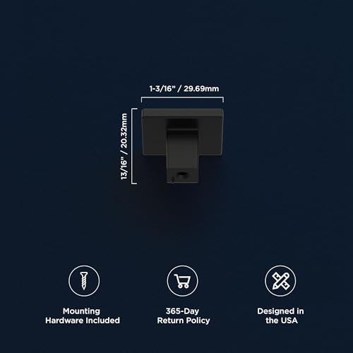 10 Pack Square Kitchen Cabinet Knobs