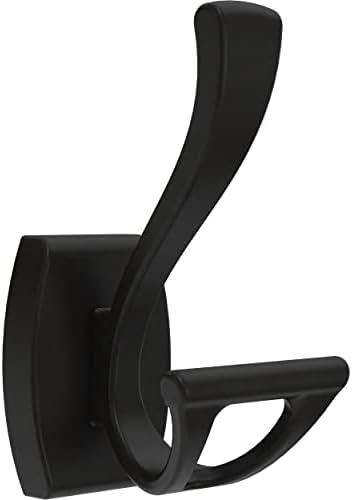 Delta Dansant Double J Wall Mounted Towel Hook Matte Black