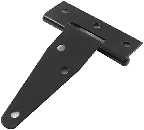 Murtenze 3-Inch T-Strap Barn Door Hinges x6 - Durable Rust-Proof