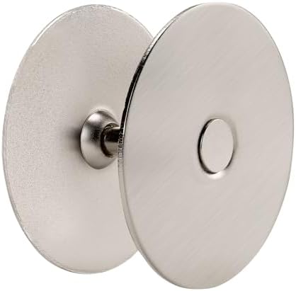 Durable Door Knob Cover with Satin Nickel Finish