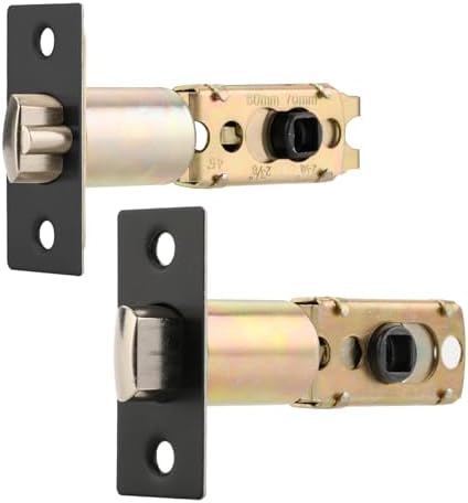 Adjustable Door Latch Set for 2-3860mm or 2-3470mm 45 Deadbolt Latch - Durable Replacement for Doors