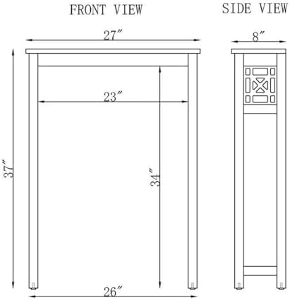 Derby Over Toilet Storage Shelf Space-Saving Durable