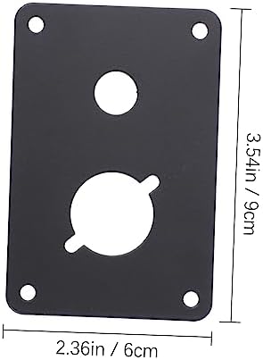 Instant Speaker Fix - 4-Piece Hinge Repair Plate Set for Home _audio Systems